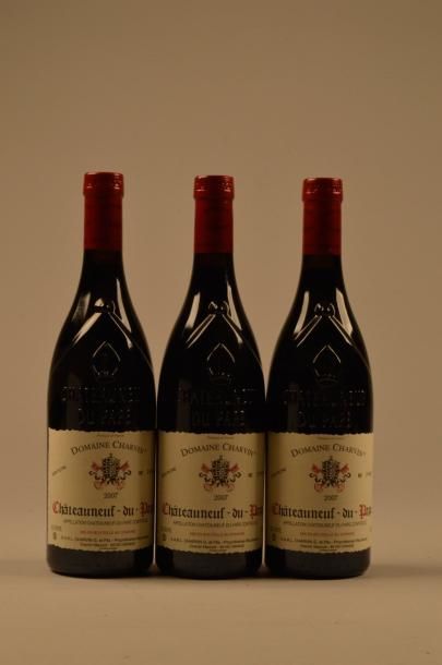 null 3 B CHATEAUNEUF DU PAPE Rouge Charvin 2007