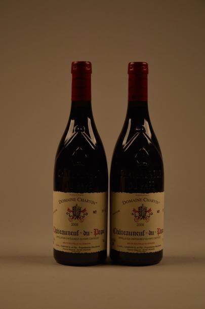 null 2 B CHATEAUNEUF DU PAPE Rouge Charvin 2008