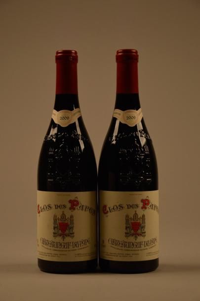 null 2 B CHATEAUNEUF DU PAPE Rouge Clos des Papes 2009