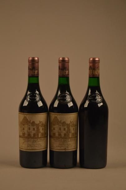 null 3 B CHÂTEAU HAUT BRION (2 e.t.h. dont 1 e.l.a; 1 s.e.) GCC1 Graves 1978