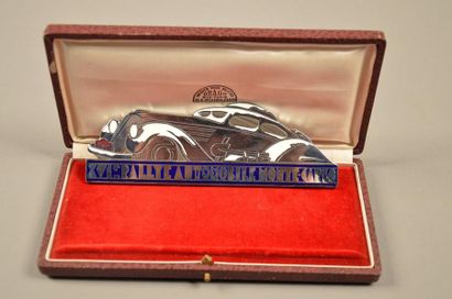 null Badge du XVIème Rallye Automobile Monte-Carlo, 1937 Drago fabricant H.: 5 cm...