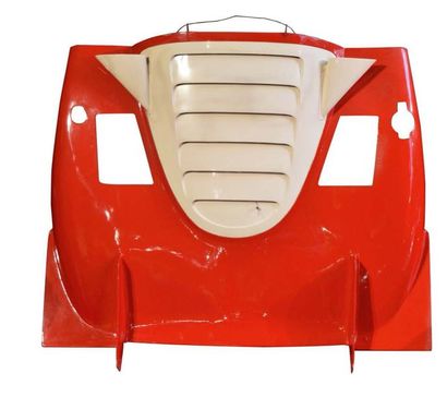 null Capot moteur de FERRARI 512 S 1970 Rouge et blanc