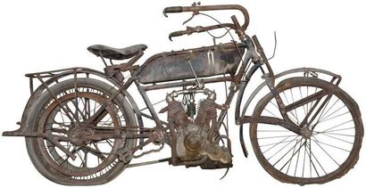 1910's - PEUGEOT TYPE PARIS-NICE - SIDE CAR La fiabilité des cyclomoteurs Peugeot...