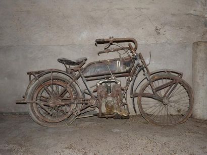 1910's - PEUGEOT TYPE PARIS-NICE - SIDE CAR La fiabilité des cyclomoteurs Peugeot...