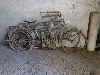 1910's - PEUGEOT TYPE PARIS-NICE - SIDE CAR La fiabilité des cyclomoteurs Peugeot...