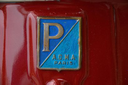 1952 - VESPA ACMA 125 cm3 En 1950, pour soulager les usines de Pontedera, la Vespa...