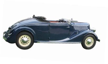 1937 - RENAULT CELTA QUATR E CABRIOLET De 1934 à 1938 Renault fabriquera une voiture...