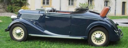 1937 - RENAULT CELTA QUATR E CABRIOLET De 1934 à 1938 Renault fabriquera une voiture...