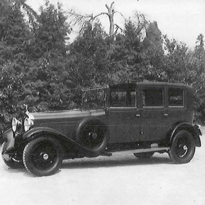 1932 - DELAGE D8 LANDAULET COUPE CHAUFFEUR CARROSSERIE BINDER «Retenez bien ceci:...