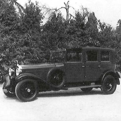 1932 - DELAGE D8 LANDAULET COUPE CHAUFFEUR CARROSSERIE BINDER «Retenez bien ceci:...