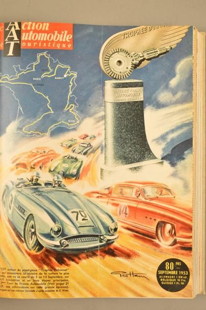 null Collection complète de la revue MOTEURS COURSES Du n°1 au n°102 (octobre 1951...