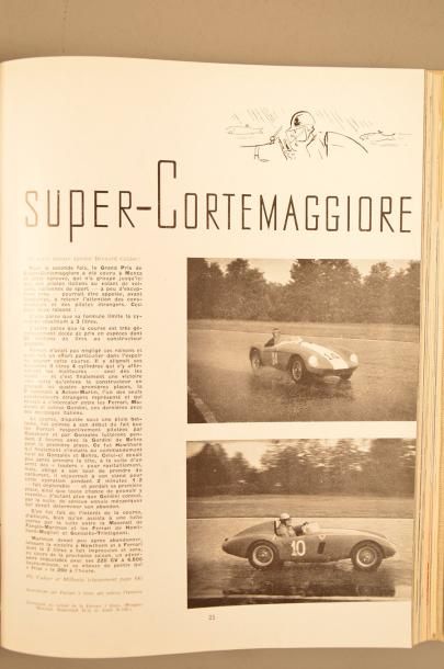null Collection complète de la revue MOTEURS COURSES Du n°1 au n°102 (octobre 1951...