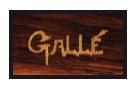Émile GALLÉ (1846-1904) Suite de quatre tables gigogne en noyer à plateaux rectangulaires...