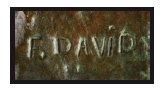FERNAND DAVID (1872-1927) Sculpture en bronze à patine brune nuancée verte figurant...