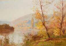 Émile ISENBART (1846-1921) Paysage de forêt Huile sur toile, signée en bas à droite...