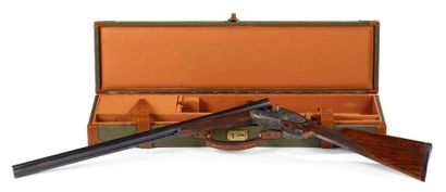 MENDI SCI - EIBAR Fusil de chasse calibre 12/70 à platine (n°12682), détente articulée,...