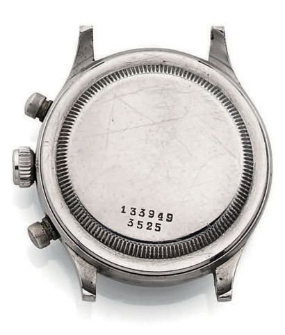 ROLEX Anti Magnetic. Vers 1938. N°133949. Rare chronographe «Monobloco » Ref 3525...