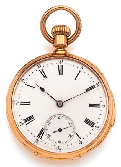 PATEK PHILIPPE pour A.H RODANET Vers 1900 N° 47863 / 4382. Montre de poche Open face...