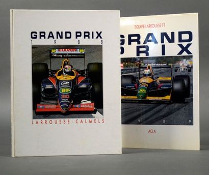 null Deux volumes Grand prix 1988 - Grand prix 1989 Ed. Larrousse-Calmels