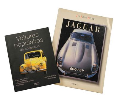 null Livre décor Jaguar et livre voiture poulaire de collection chez Hachette