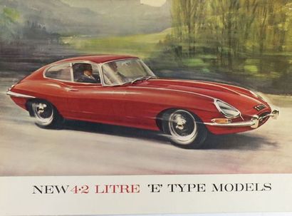 null Catalogue publicitaire pour Jaguar Type E 4,2 litres