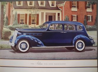 null Catalogue Packard 1936 One Twenty