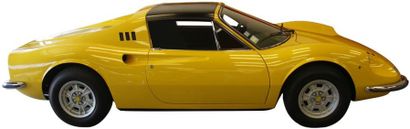 1973 - DINO 246 GTS 
ex-ERIC CHARDEN 
«Dino, le top modèle de chez Ferrari» Destinées...