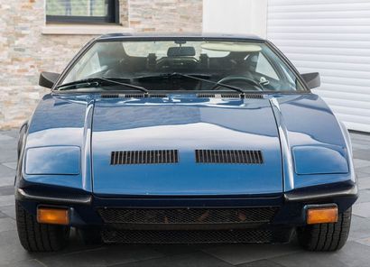 1974 - DE TOMASO PANTERA «La panthère n'a peur ni du cheval ni du taureau » C'est...