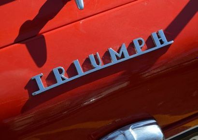 1959 - Triumph TR3 A «Le roadster anglais par excellence» La Standard Motor Company...