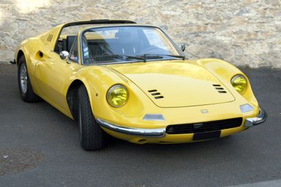 1973 - DINO 246 GTS 
ex-ERIC CHARDEN 
«Dino, le top modèle de chez Ferrari» Destinées...