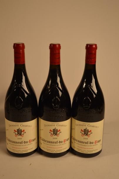 null 3 Mag CHATEAUNEUF DU PAPE Rouge Charvin 2009