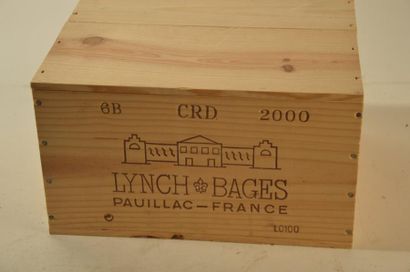 null 6 B CHÂTEAU LYNCH BAGES (Caisse Bois) GCC5 Pauillac 2000
