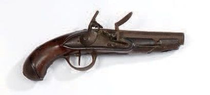 Pistolet de gendarmerie modèle an IX, canon...