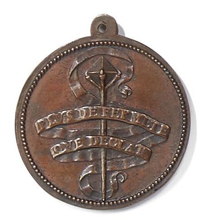 null Christine de France Duchesse de Savoie (1606-1663) Médaille en Bronze, Modèle...