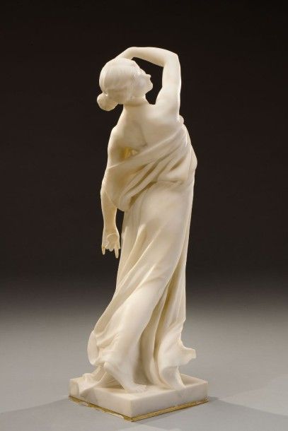 EMILE JOSEPH CARLIER (1842-1927) «La danse profane» Importante et rare sculpture...
