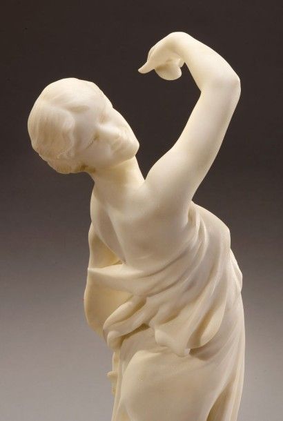 EMILE JOSEPH CARLIER (1842-1927) «La danse profane» Importante et rare sculpture...
