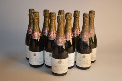 null 10 B CHAMPAGNE BRUT (1 e.l.s. 3 e.t.h; 1 e.l.a.) Roederer 1976