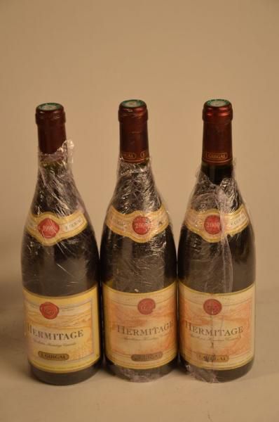 null 1 B HERMITAGE Rouge Guigal 1998; 2 B HERMITAGE Rouge (1 clm.a.) Guigal 2000