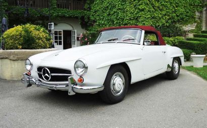 1956 - MERCEDES 190 SL Il y 60 ans était présentée la 190 SL au New York Motor Show...