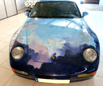 1992 - Porsche 968 Coupé art car par Denis Rivière «Une Porsche pour grimper au ciel...