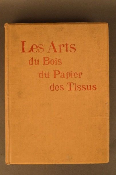 null ARTS du bois, des tissus et du papier (Les). Paris, Quantin, 1883. In-4, bradel...