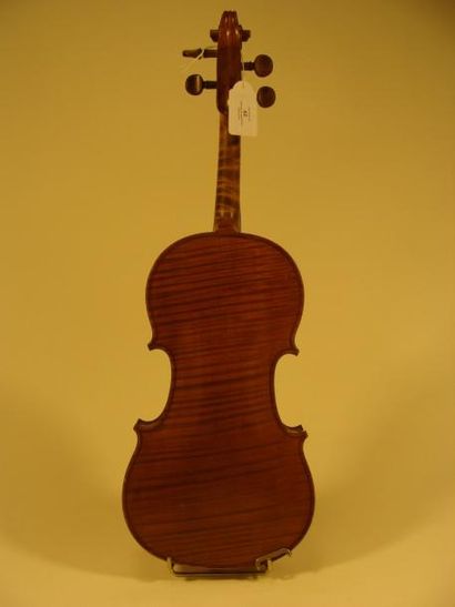 null Violon 3/4 école française, étiquette de Nicolas Renard 331 mm