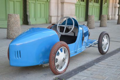 1927 - BUGATTI «Baby» type 52
Fidèle reproduction des célèbres Bugatti type Course...