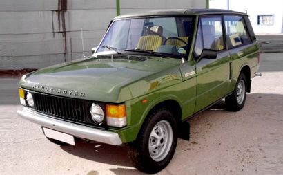 1980 - RANGE ROVER « CLASSIC » V8 3,5L EX EMILIO BOTIN
Lancé en 1966, le projet du...