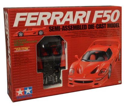 FERRARI Ferrari F50
en kit métal, semi-assemblée à l'échelle 1/12e par TAMIYA.
Neuf...