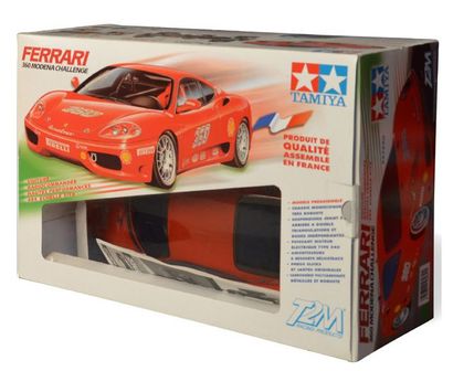 FERRARI Ferrari 360 Modena Challenge,
voiture radiocommandée, préassemblée par TAMIYA....