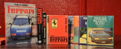 Lot de 9 Livres en anglais The Ferrari -...