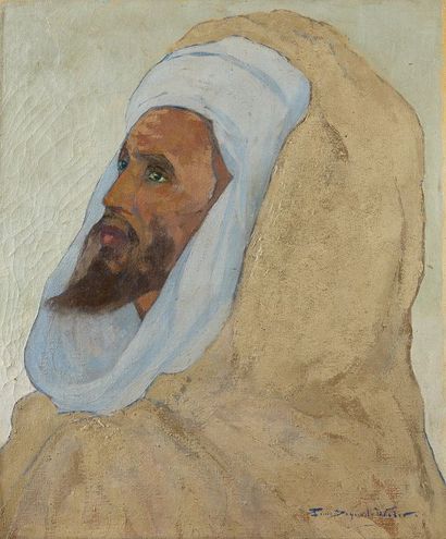 Pierre SEGOND-WEBER (XXème siècle) Portrait d'homme
Huile sur toile, signée en bas...