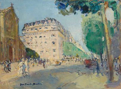 Jean-Franck BAUDOIN (1870-1961) Paris
Huile sur toile, signée en bas à gauche
60...