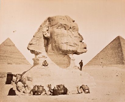 null Photographies, ca 1870
Egypte. Album contenant 96 tirages albuminés collés sur...